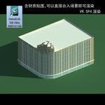 规划建筑 简易建筑 规划体块