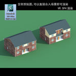规划建筑 简易建筑 规划体块