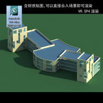 规划建筑 简易建筑 规划体块