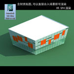规划建筑 简易建筑 规划体块