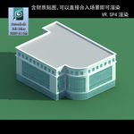 规划建筑 简易建筑 规划体块