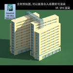 规划建筑 简易建筑 高层体块