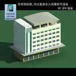 规划建筑 简易建筑 规划体块