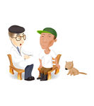 卡通医生图片