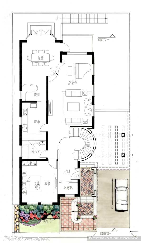 建筑手绘系列