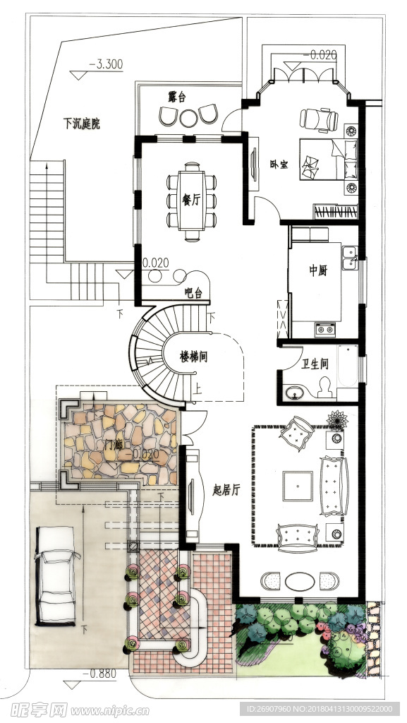 建筑手绘系列