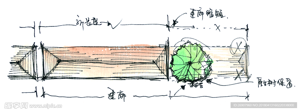 建筑手绘系列