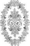 版画系列  插画  花边 边框