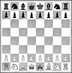 版画系列  插画 跳棋 游戏