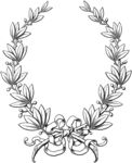 版画系列  花纹 花边 素描