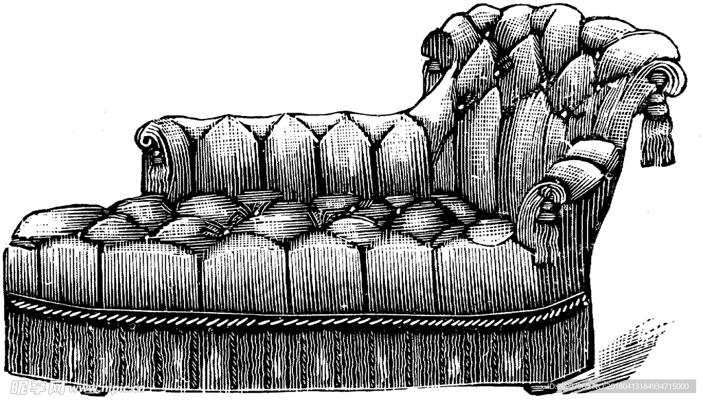 版画系列  插图 沙发