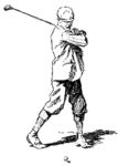 版画系列  插图 高尔夫