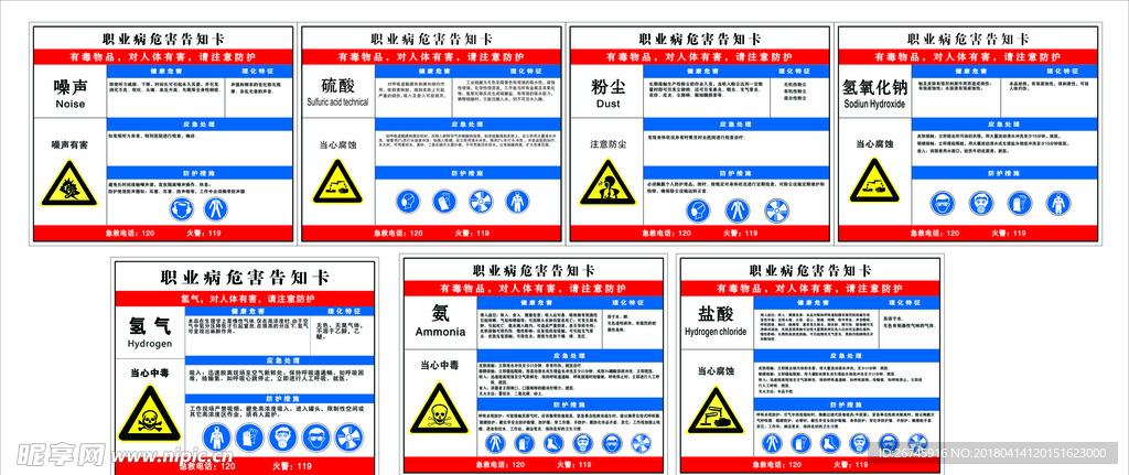 职业病危害告知卡