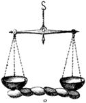 版画系列  插图  天平 法律