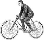 版画系列  插图系列  自行车