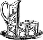 版画系列  插图系列  水壶