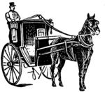 版画系列  插图系列  马车