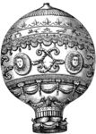 版画系列  插图系列  热汽球
