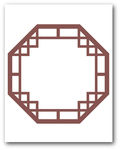 方圆窗槅图片