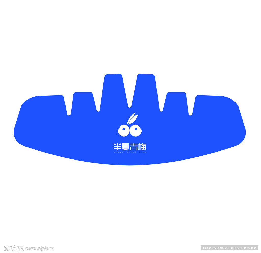 帽子logo包装纸撑