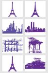 建筑线条画