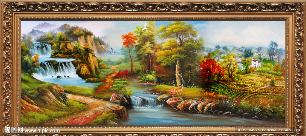风景油画