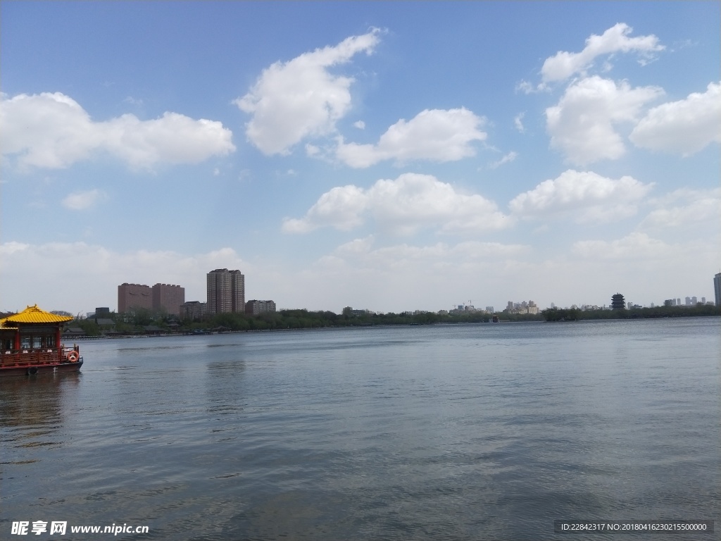 济南大明湖风景