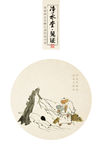 净水堂禅意系列海报