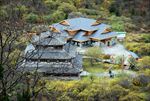 黄龙风景区藏式村寨
