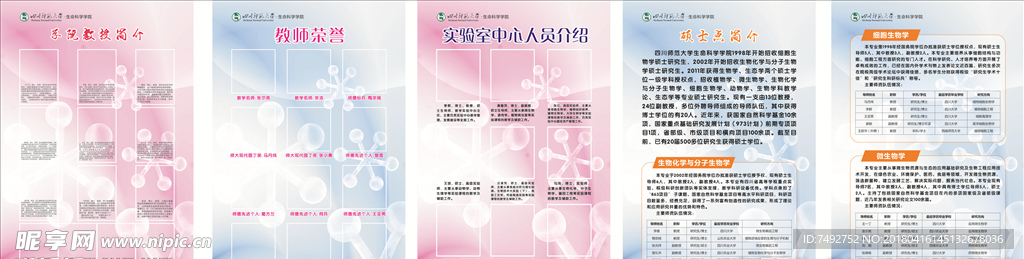 生命科学展板