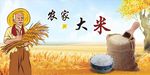 大米展板