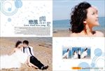 婚纱影楼摄影跨页相册模板图片