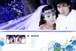 婚纱影楼摄影跨页相册模板图片
