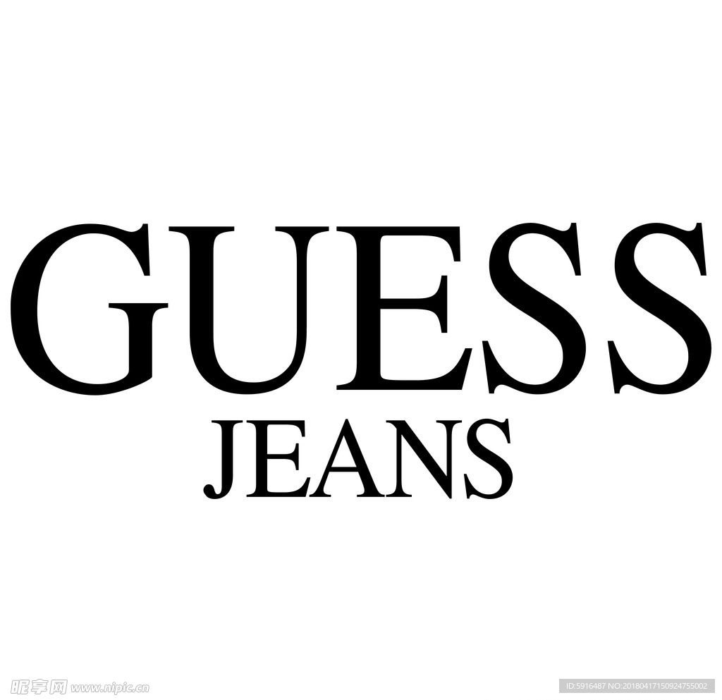 Guess_Jeans标志