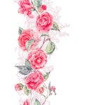 植物无缝印花图案