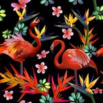 花卉无缝印花图案