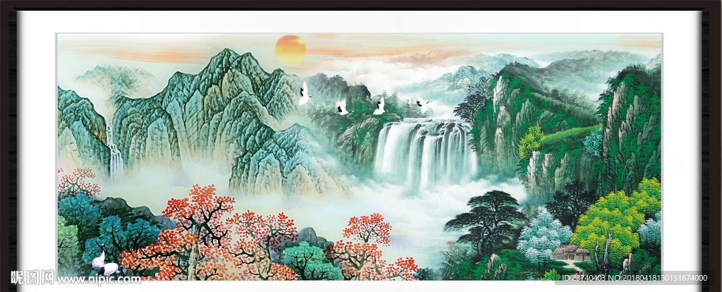 国画山水