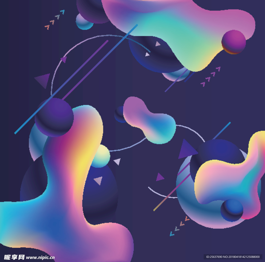 色彩粒子