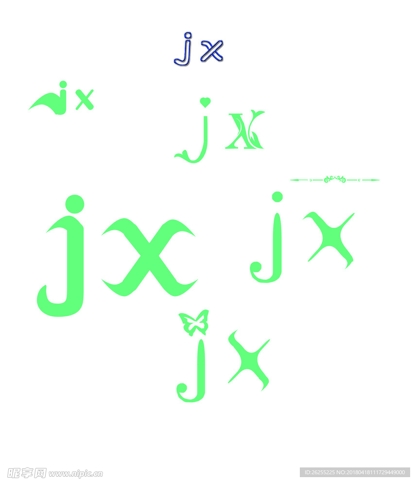 jx字体