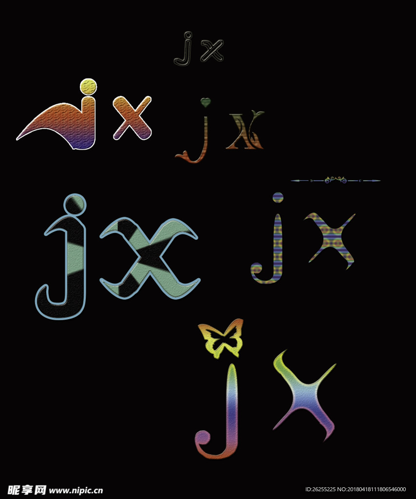 jx字体