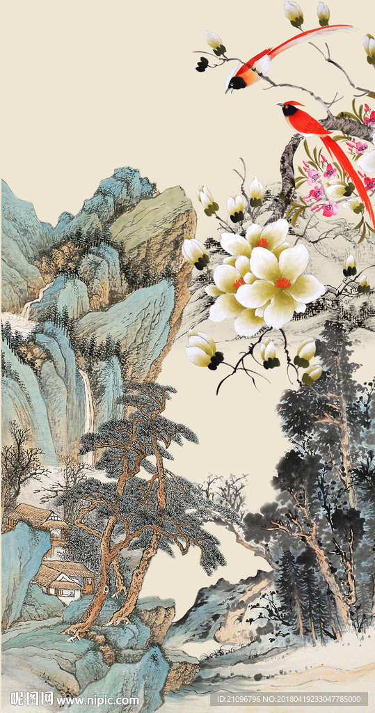 花鸟玄关