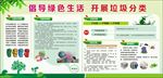 生活垃圾分类宣传栏