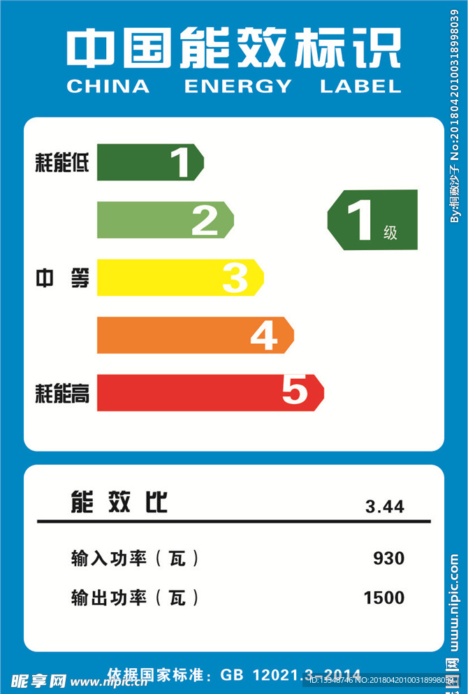 中国能效标识
