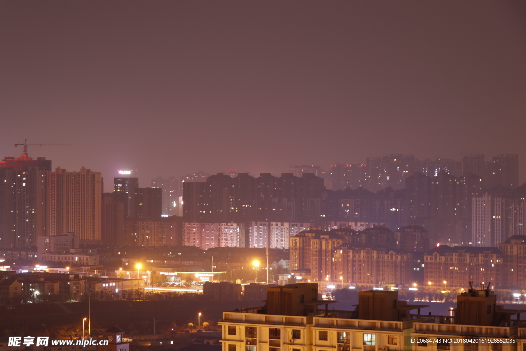 城市 夜间  夜景  城市夜景