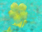 小黄花装饰底图