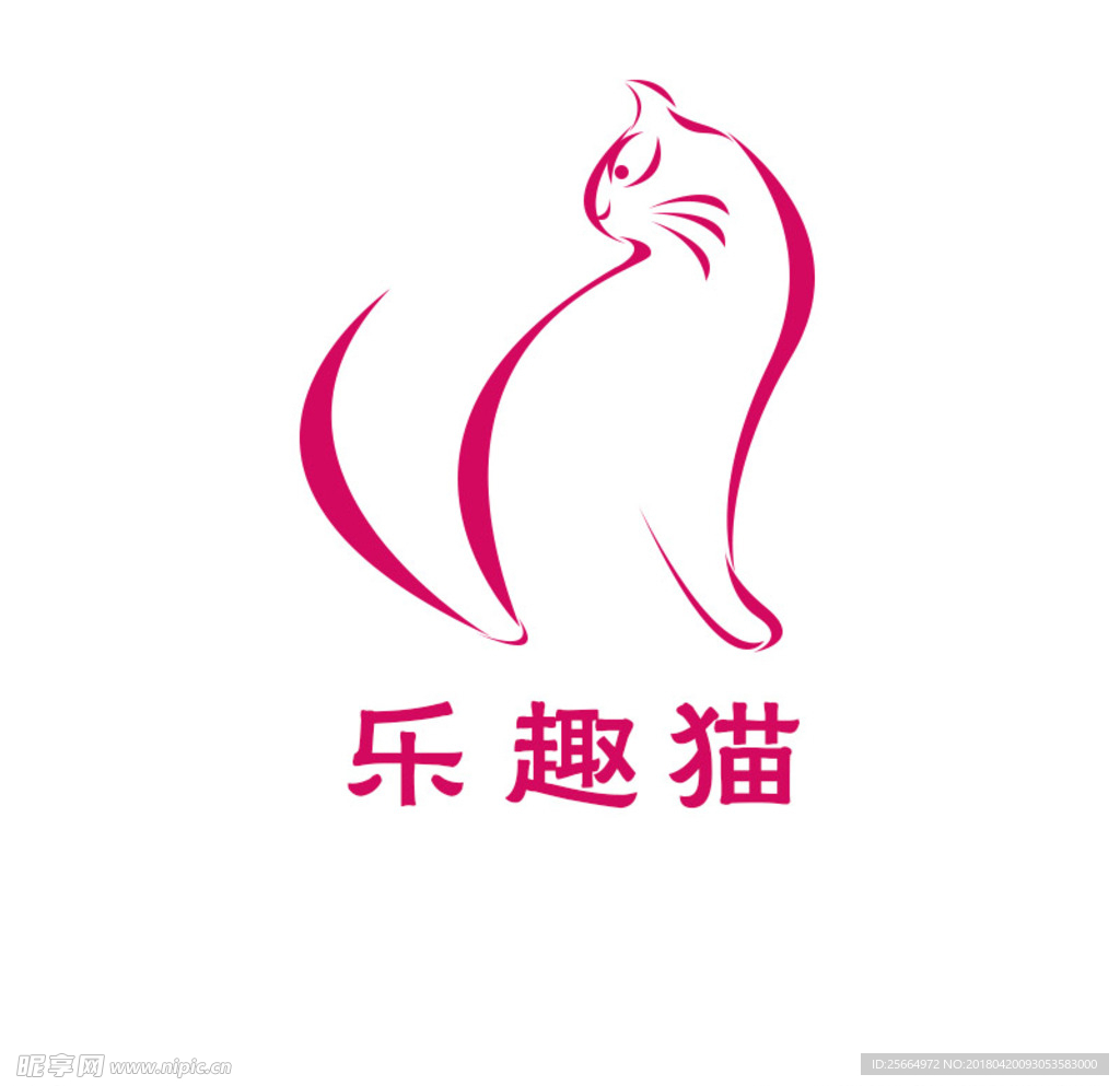 猫类 童装 通用 logo 女