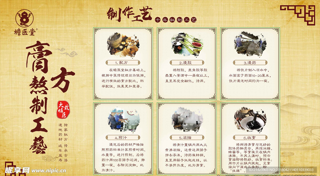 膏方制作工艺