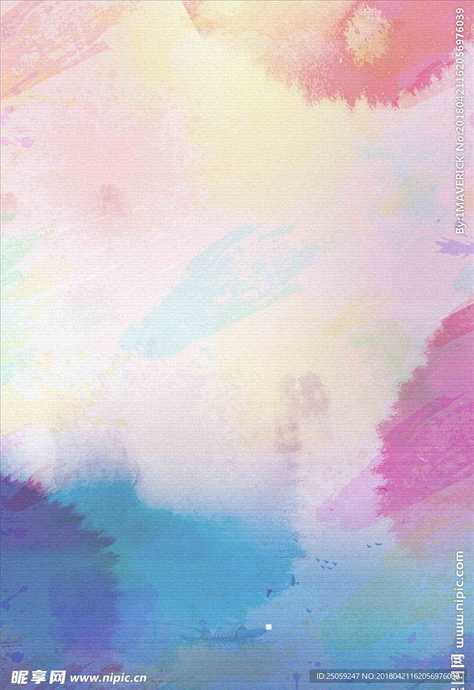 彩色水墨背景