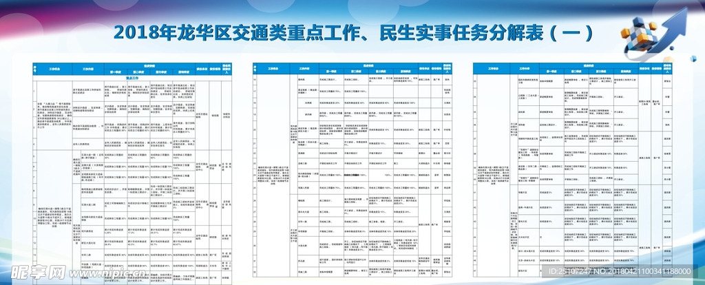 任务分解图KT板