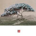 中国风水墨画工笔画模板图片下载